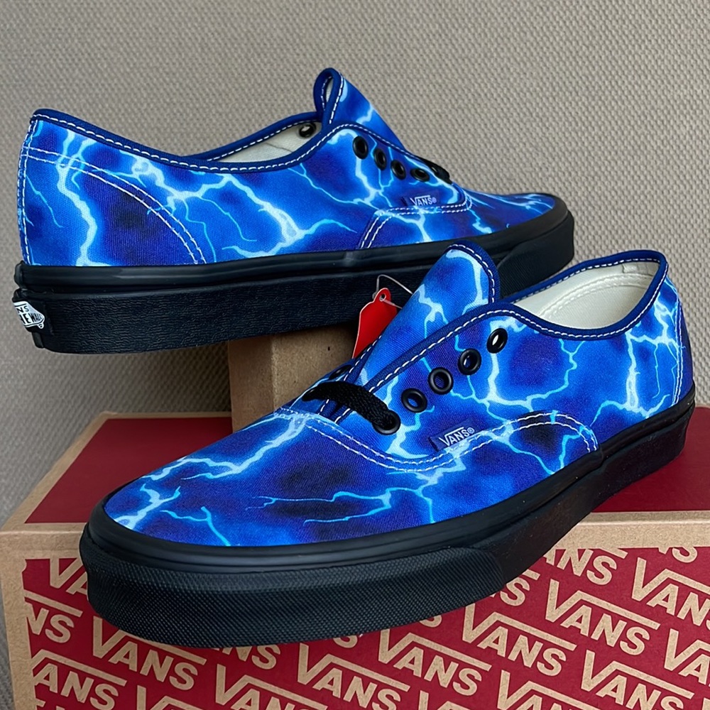 Vans Authentic Lightning Black / Blue WMNS - Picture 9 of 16